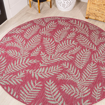 Nevis Palm Frond Indoor/outdoor Area Rug
